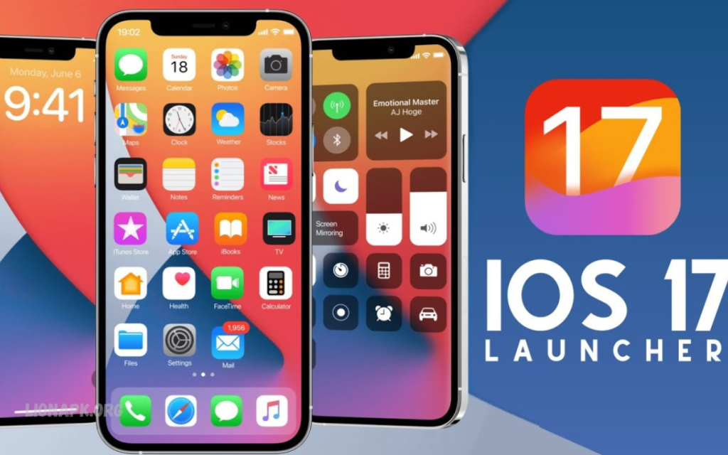 Android phone to Iphone Launcher iOS 17