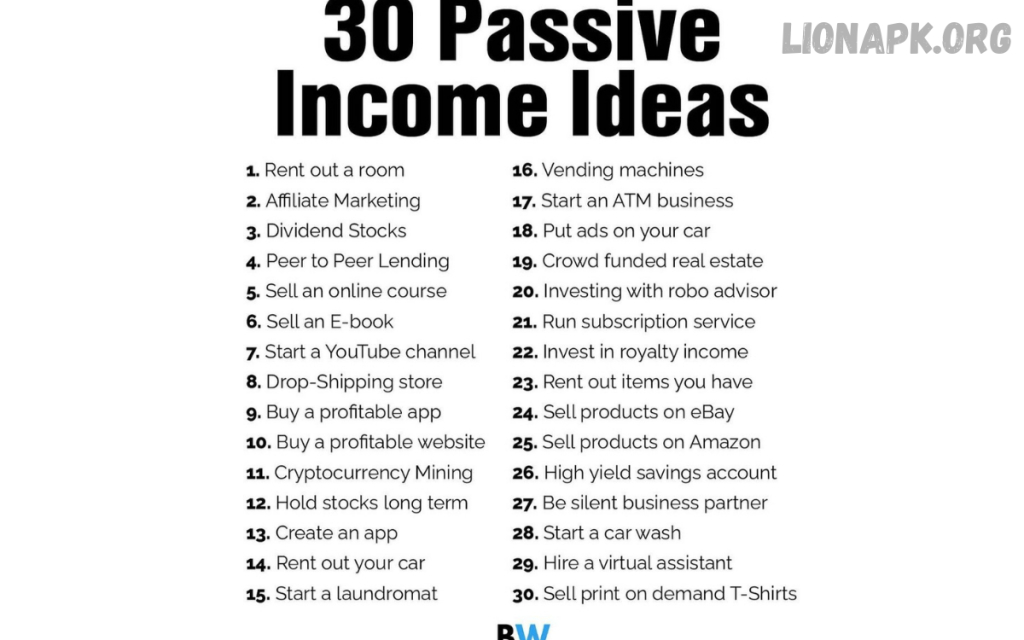 Passive Income Ideas Online