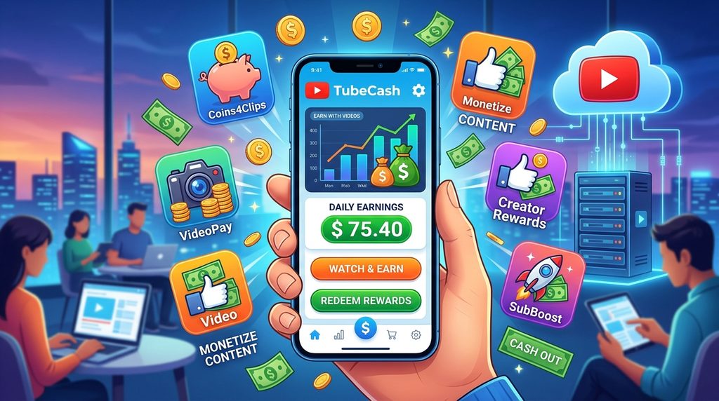 YouTube Earning Apps