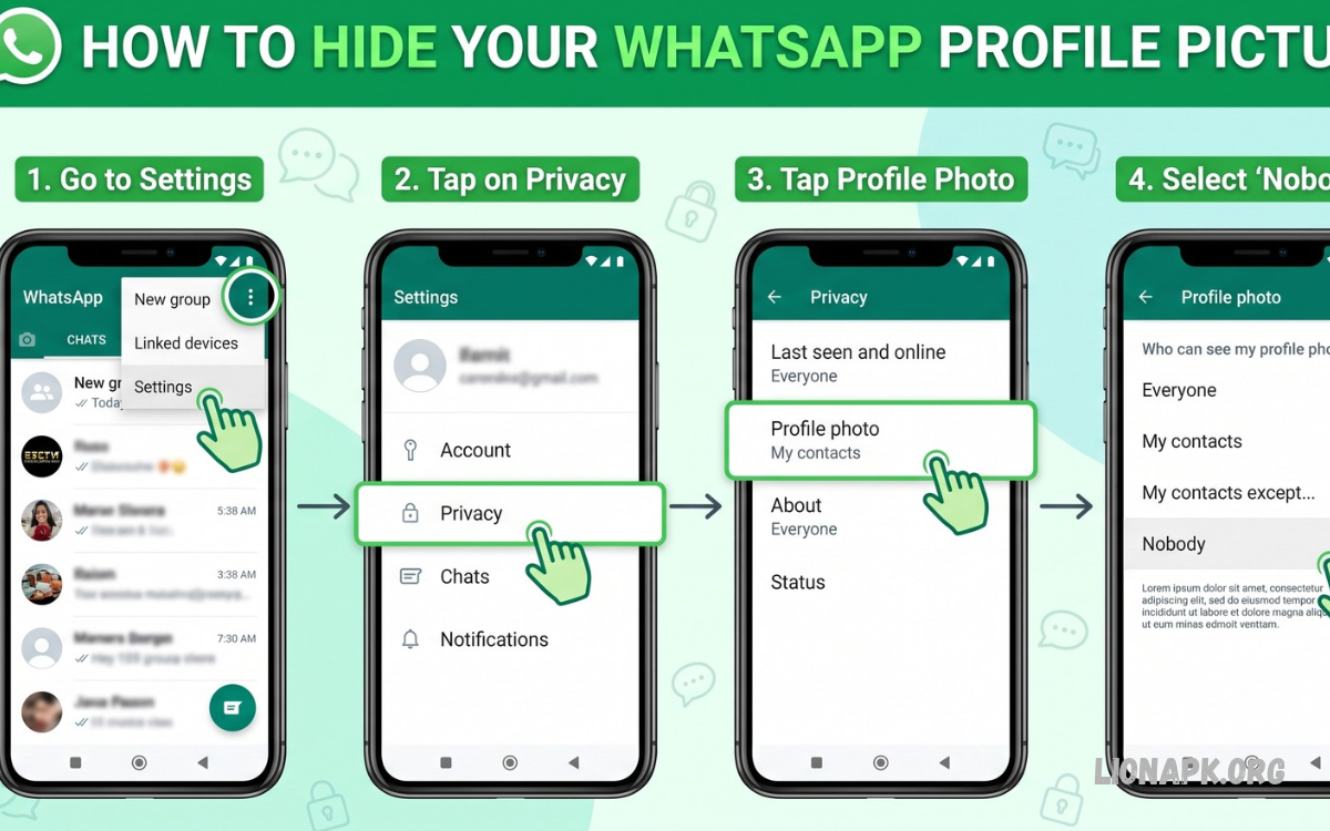 How to Hide WhatsApp Profile Picture: Complete Privacy Guide How to Hide WhatsApp Profile PictureHow to Hide WhatsApp Profile Picture